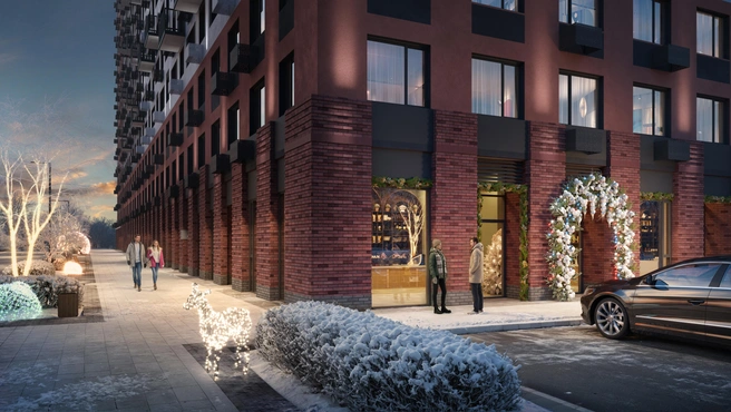 Транспортную проблему решат 21 крытый паркинг с «умным въездом» и видеонаблюдением, а также открытые парковочные места для гостей | Источник: «Страна Девелопмент»