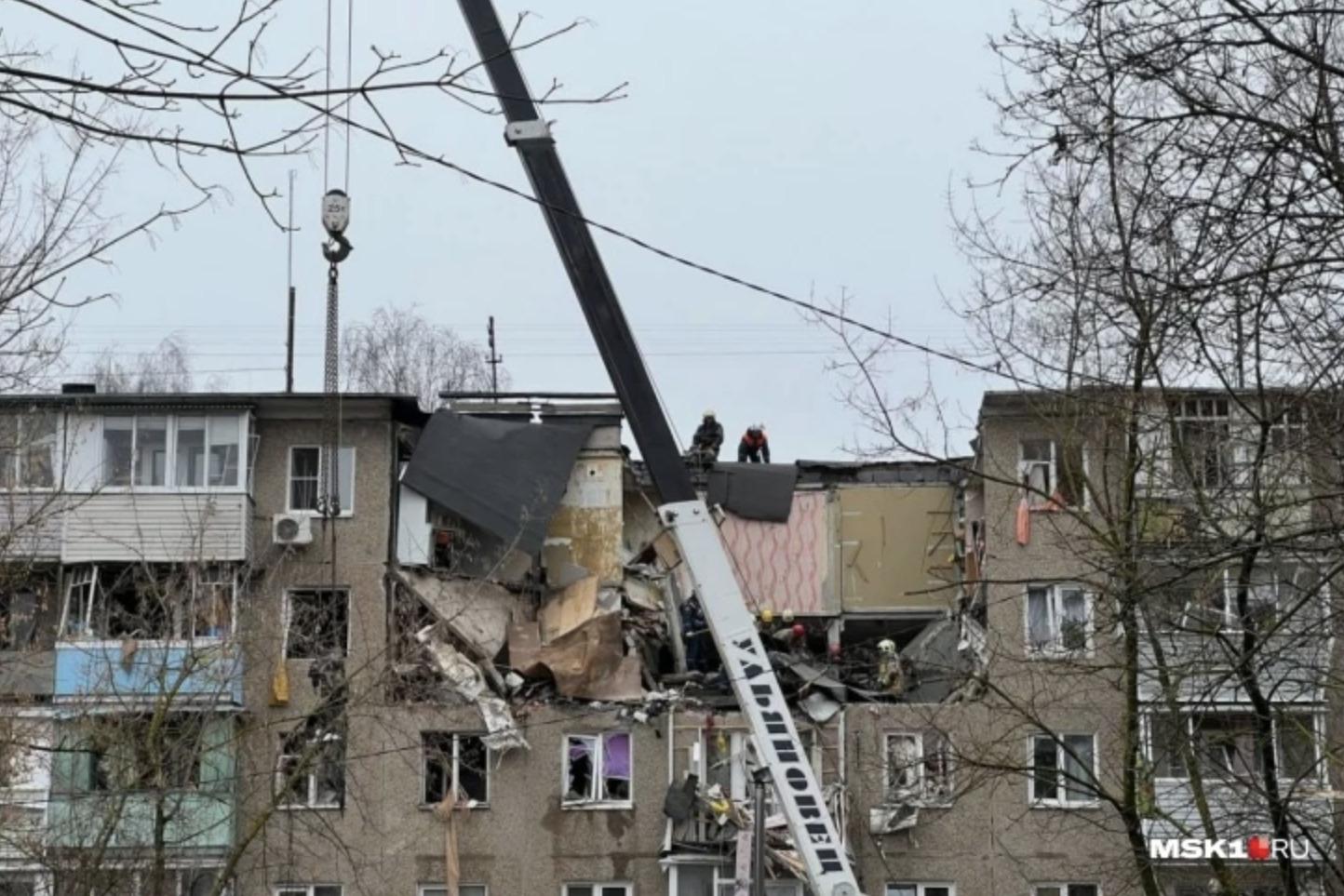 Взрыв газа в жилом доме в Ступино, когда восстановят разрушенный дом в  Ступино, восстановление дома в Ступино 10 мая 2022 - 10 мая 2022 - МСК1.ру