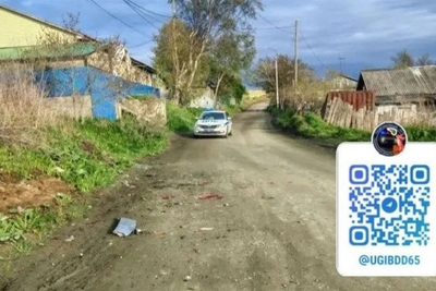 В Корсакове водитель сбежал после ДТП с 17-летним пассажиром