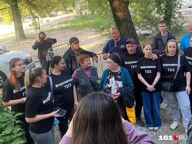 Наримановцы выходили на улицы, чтобы отстаивать свои права | Источник: Елена Варченко