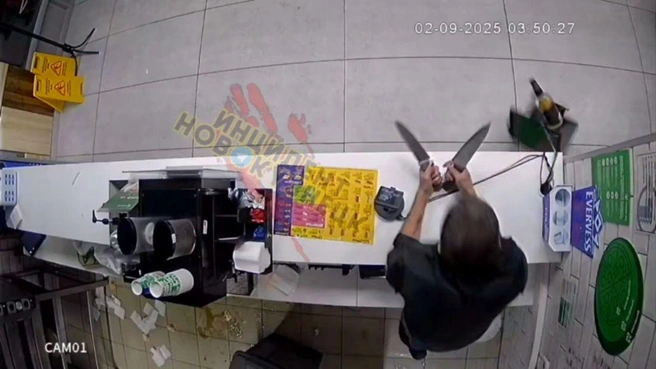 Прибывшие на место сотрудники Росгвардии обезвредили фигуранта | Источник: www.city-n.ru