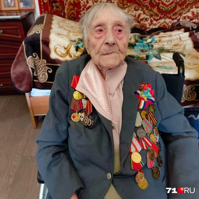 Войну Людмила Зосимова прошла медсестрой | Источник: Максим Улитов / 71.RU