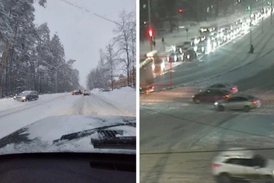 Perm hit by 10-point traffic jams amid multiple accidents