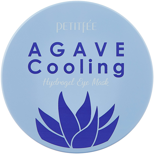 Petitfee охлаждающие гидрогелевые патчи с экстрактом агавы Agave cooling hydrogel eye mask