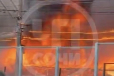 В Адлере при пожаре в кафе погиб человек