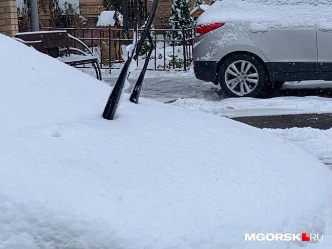 Для водителей утро началось бодро | Источник: читатель MGORSK.RU
