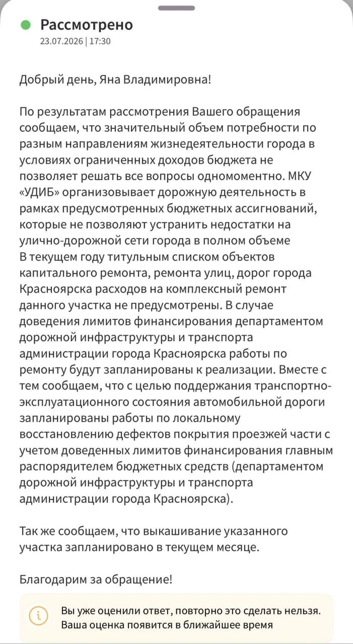 Результаты общения через приложение «Решаем вместе» | Источник: предоставлено жителями ЖК