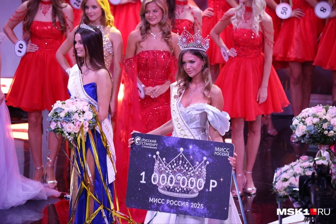 Новой мисс Россия стала 22-летняя студентка медвуза из Подмосковья Анастасия Венза | Источник: Татьяна Спиридонова / MSK1.RU