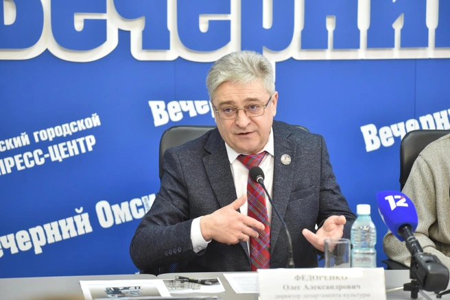 Директор департамента культуры Олег Федоренко | Источник: пресс-служба администрации Омска