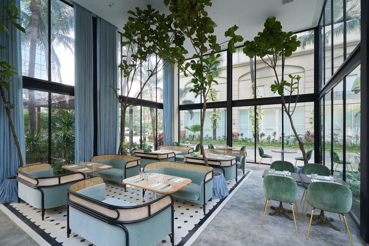 Дом из стекла: ресторан по дизайну Gamfratesi в Маниле (фото 0)