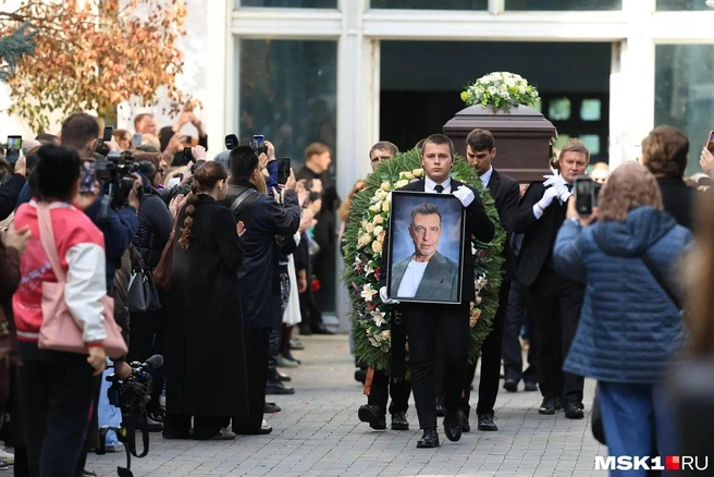 Вот и всё. Сергея Соседова похоронили в Подмосковье | Источник: Артем Устюжанин / MSK1.RU