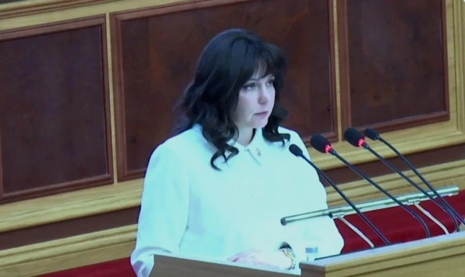 До этого о женщине в республике никто не слышал | Источник: Скрин видео с совещания правительства