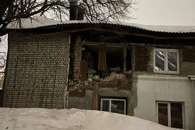 В Рязани рухнула стена дома, следователи проверяют халатность