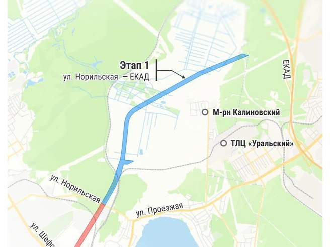 Общий вид Тавдинского ввода на карте | Источник: Филипп Сапегин / E1.RU