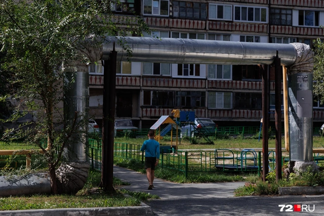 Во дворе дома Муравьевых сейчас, кажется, спокойно&nbsp;— тут, как и раньше, гуляют такие же беззаботные дети, какой была при жизни Настя Муравьева | Источник: Ирина Шарова / 72.RU