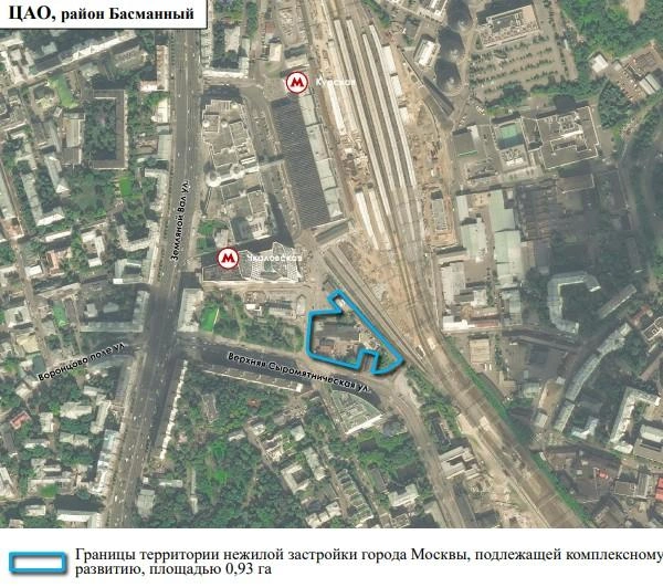 На карте отмечено, где именно планируется застройка | Источник: mos.ru