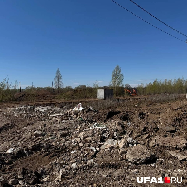 Здесь будут площадки для детей | Источник: Назифа Нурмухаметова / UFA1.RU