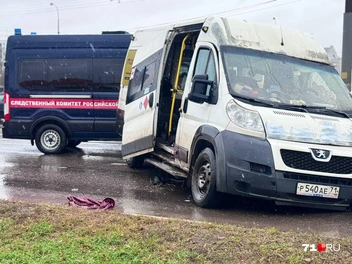 Одна из маршруток | Источник: Александр Горбанев / 71.RU