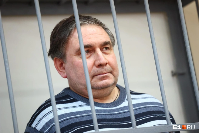 Николай Смирнов во время меры пресечения в Ленинском районном суде, в январе 2025-го | Источник: Владислав Лоншаков / E1.RU