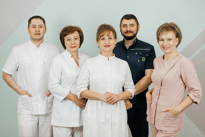На фото — команда врачей УЗИ «Клиники Медикс» | Источник: Ксения Зимина