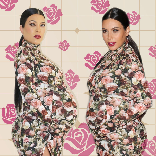 Беременная Кортни Кардашьян повторила мемный образ Ким с Met Gala 2013 на Хэллоуин
