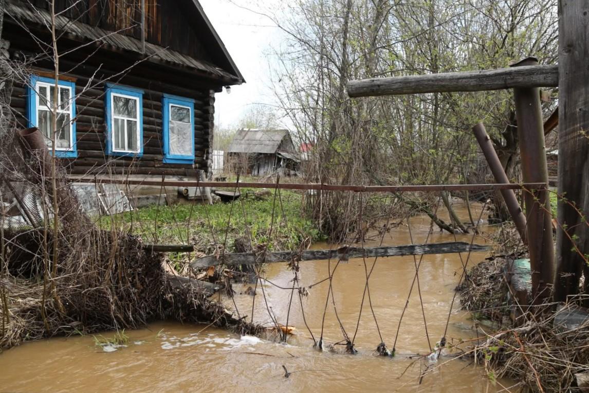 В Перми подтопило часть микрорайона Налимиха — фото