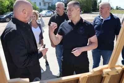 В Гдове отремонтируют улицу к новой школе