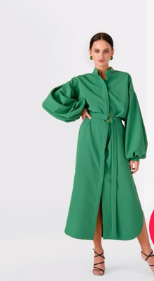 Зеленое платье 