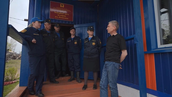 От больших возгораний в этом году поселок спасает пожарная часть | Источник: проект «Редколлегия»