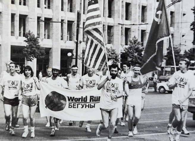 В Россию героиню привела любовь к марафонам | Источник: Сара Линдеманн