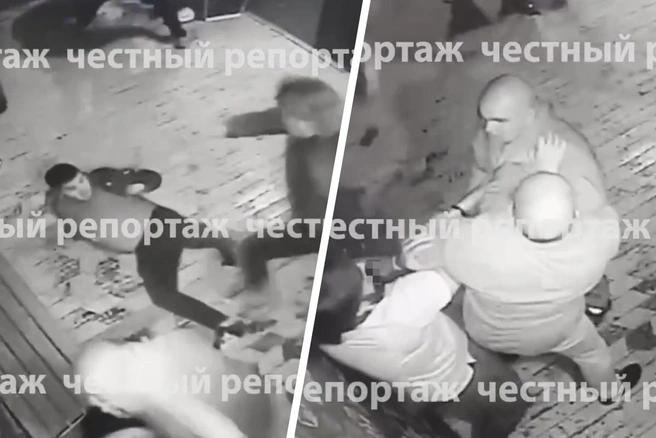 Полиция будет разбираться, кто там кого бил и за что | Источник: Честный репортаж / Telegram