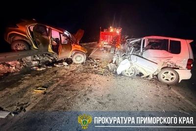 Трое погибли в ДТП в Приморском крае