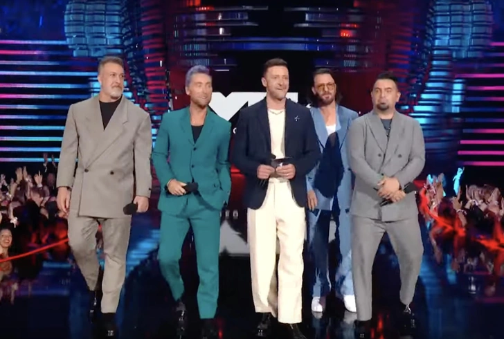 NSYNC собрались впервые за 20 лет на недавней премии MTV | maximonline.ru