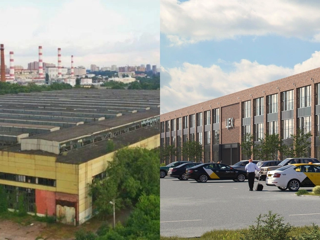 На территории бывшего предприятия сейчас возводят новый ЖК с инфраструктурой