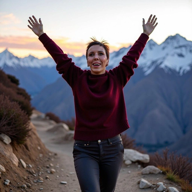 Сейчас Ольга мечтает дойти до Эвереста и покорить высоту в 5 тысяч метров, на которой находится базовый альпинистский лагерь | Источник: Ольга Лифанова / vk.com