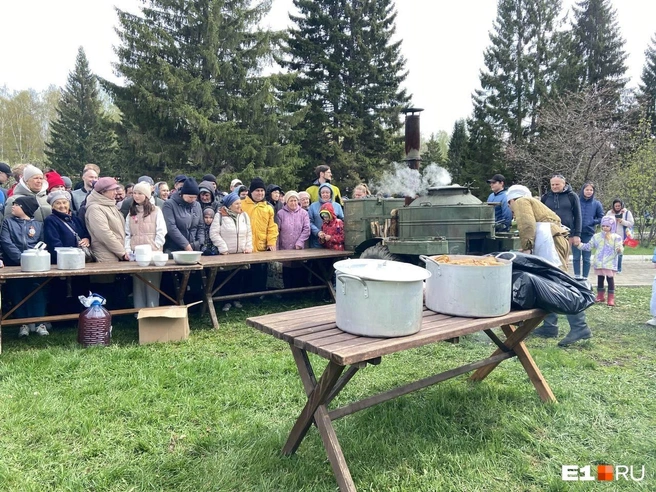 В парке Маяковского развернется полевая кухня | Источник: Дарья Костомина / E1.RU