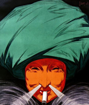 22 рекламных плаката сигарет столетней давности