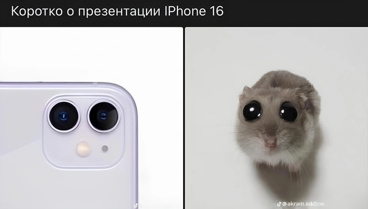 Лучшие шутки и мемы про презентацию Apple и IPhone 16