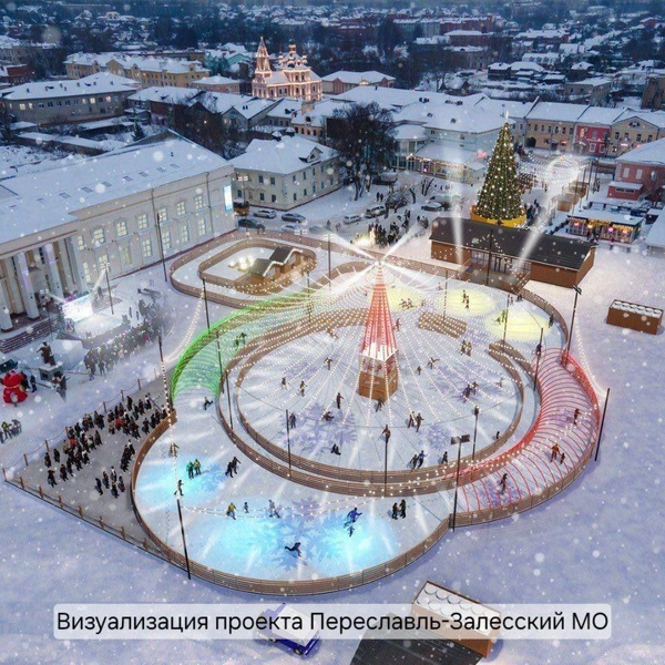 На крупных площадках будут работать ледозаливочные машины | Источник: Михаил Евраев / Telegram