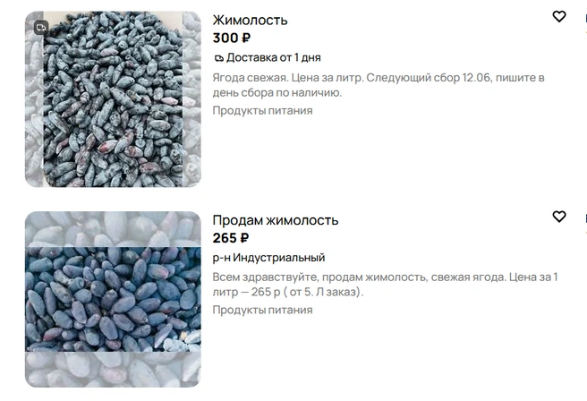 Литр может обойтись как в 265, так и в 300 рублей | Источник: Авито