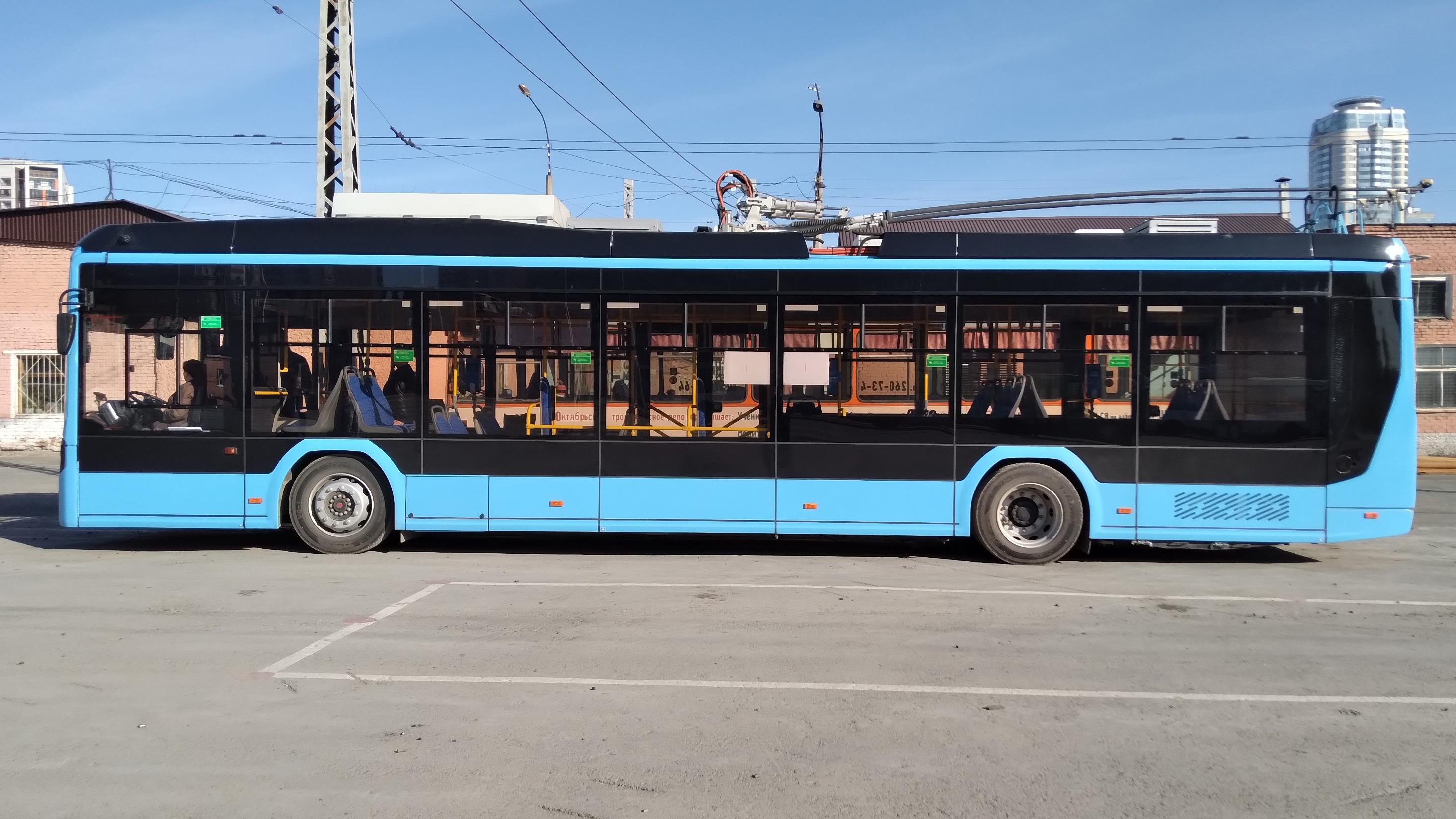 В Екатеринбурге обкатывают новый троллейбус с автономным ходом - 5 апреля  2023 - Е1.ру