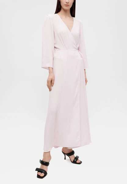 Платье Forte Forte marocain crepe crossover dress ice rose