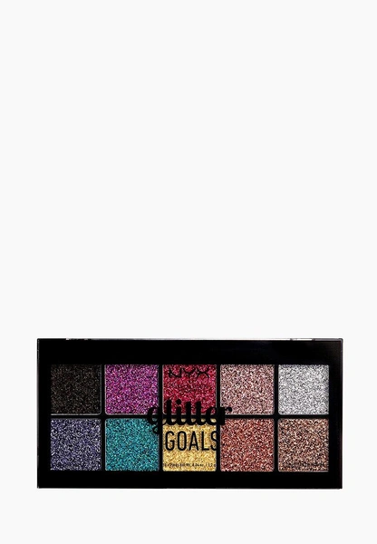 Палетка для глаз Nyx Professional Makeup Glitter Goals Cream PRO Palette