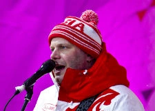 Алексей Кортнев тратит свободное время на лыжи