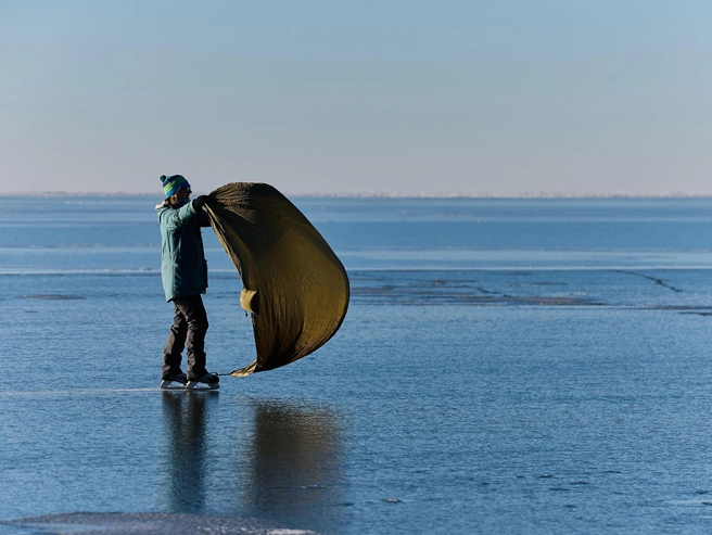 Изобретательные участники придумывали способы для увеличения скорости | Источник: Александр Ощепков / NGS.RU
