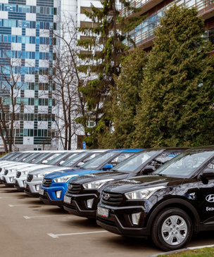 Hyundai обеспечит транспорт для российских врачей и волонтеров