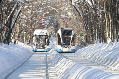 Тула: запуск трамвая №1 от Щегловской засеки до Менделеевского