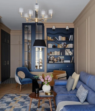 «Только не безликий отельный номер!»: квартира 100 м² в Алма-Ате