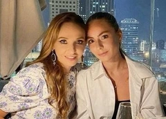 Стильное мини, море цветов и ресторан в Дубае: старшая дочь Татьяны Навки отметила 25-летие