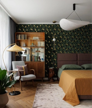 Винтаж и цвет: квартира 49 м² в Санкт-Петербурге под сдачу